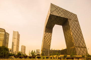 中央電視臺(tái) 黃昏景色
