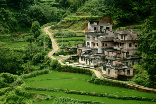 山村梯田