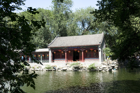 北京恭王府花園建筑
