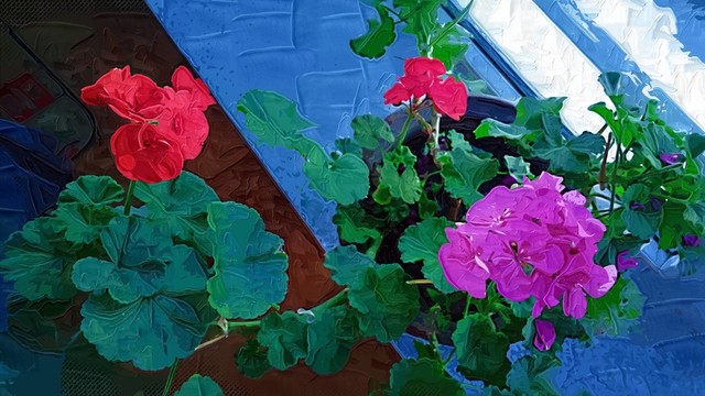 裝飾畫 花兒