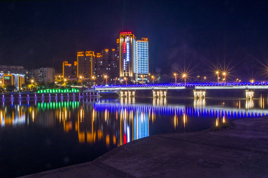 米易夜景