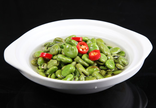 油淋蠶豆