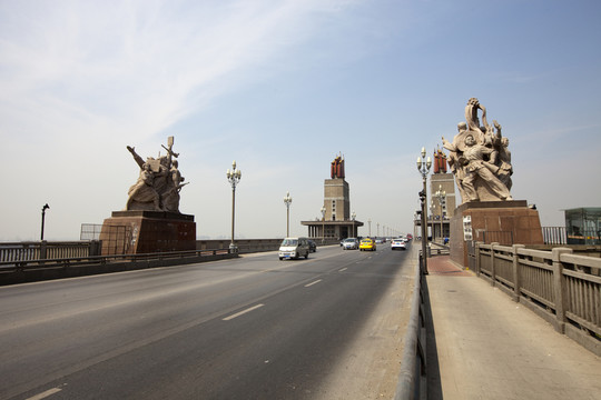 南京 長江大橋 近代建筑 旅游