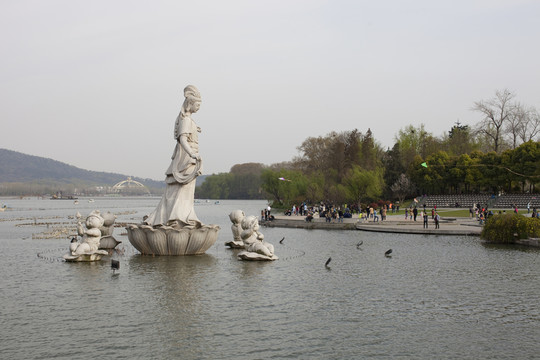 南京 玄武湖 著名景點 旅游