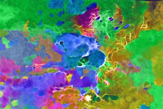 服裝印花 面料花 抽象圖