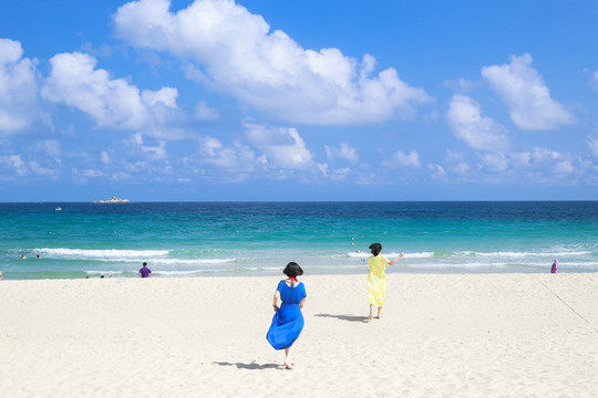 沙灘海
