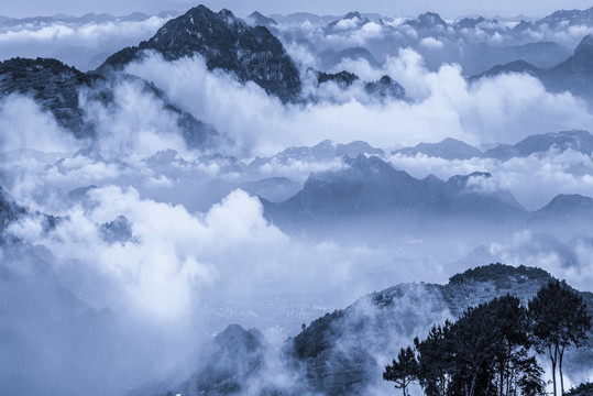 水墨山水