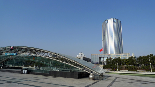 上海 浦東 現(xiàn)代建筑 世紀大道