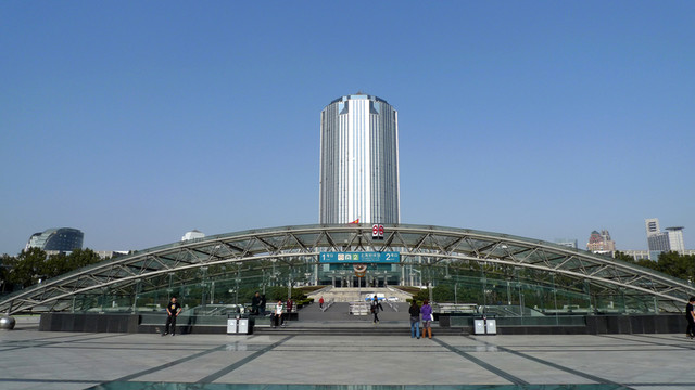 上海 浦東 現(xiàn)代建筑 世紀(jì)大道