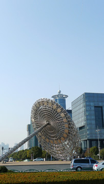 日晷 上海 浦東 現(xiàn)代建筑
