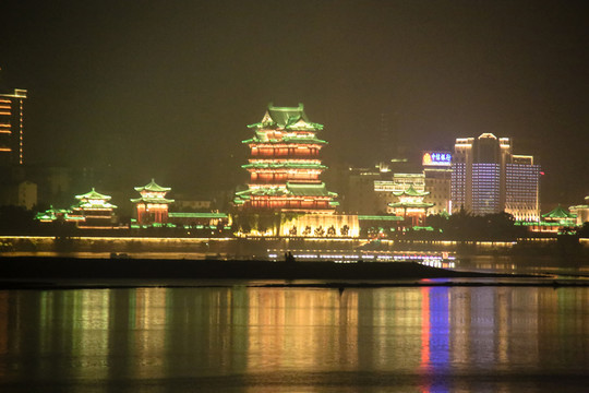 南昌滕王閣夜景