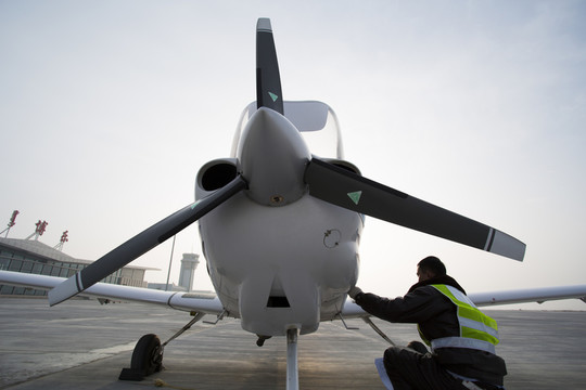 飛機檢查