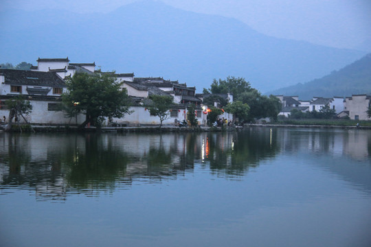 安徽宏村古村建筑