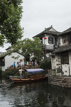 江南古鎮(zhèn)周莊風(fēng)光