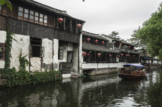 江南古鎮(zhèn)周莊風(fēng)光