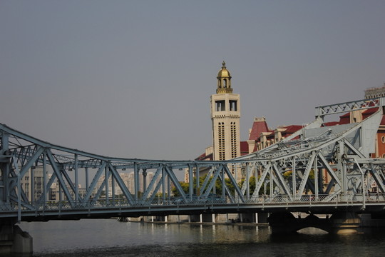 天津海河上的橋