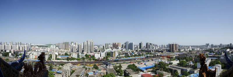 綿陽城市鳥瞰