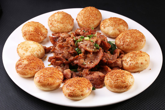 金餅孜然羊肉
