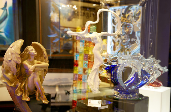 威尼斯人酒店藝術品櫥窗展示