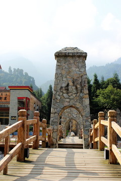 黑竹溝民族橋