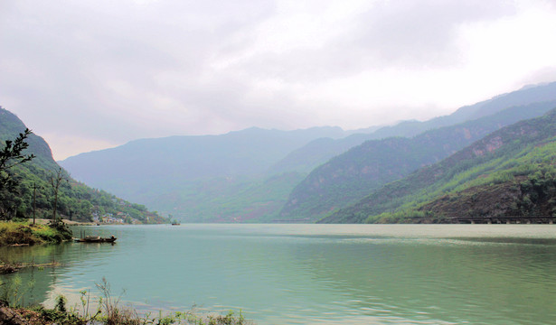 大渡河風光峨邊段