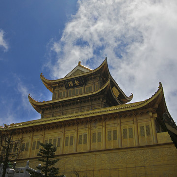 四川峨眉山金頂風(fēng)光