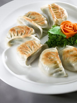 韭菜煎餃
