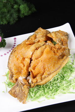蒜香鱸魚