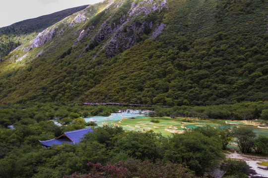 四川黃龍風光