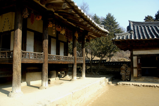 水原民俗村南部地方富家
