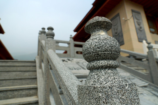 石雕欄桿柱頭