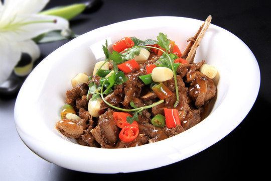 小炒鴨肉