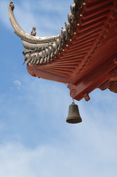 夫子廟建筑局部風(fēng)鈴