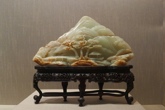 白玉蘇堤春曉山子