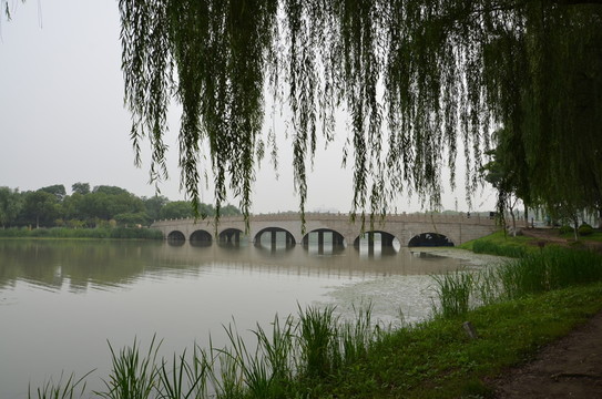 拱形橋攝影圖