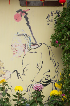 中國(guó)畫(huà)與觀賞菊花