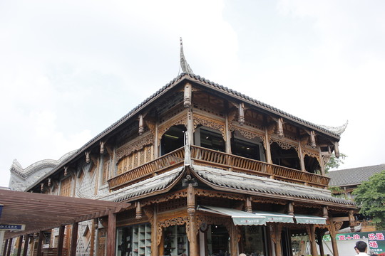 洛帶古鎮(zhèn)之古建筑