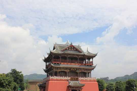 洛帶古鎮(zhèn)之鳳起樓