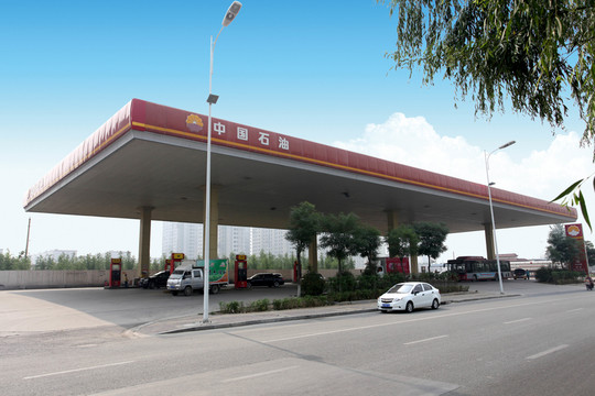 加油站 中國(guó)石化