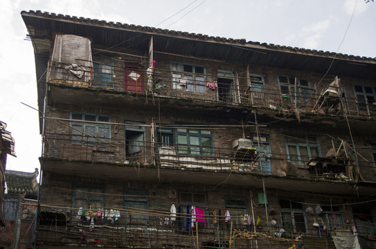 龍華古鎮(zhèn) 龍華寺的居住樓