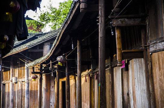 宜賓龍華古鎮(zhèn) 房檐