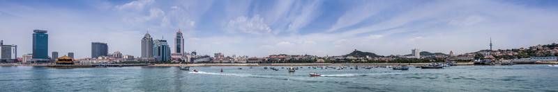 青島沿海一線高清全景風(fēng)光圖