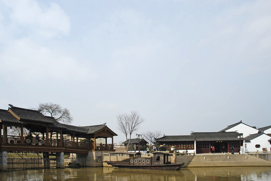 楓橋古鎮(zhèn)聽鐘橋