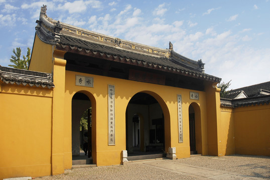 虎丘頭山門虎阜禪寺