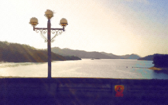 路燈風景