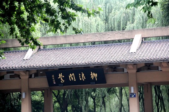 柳浪聞鶯 西湖