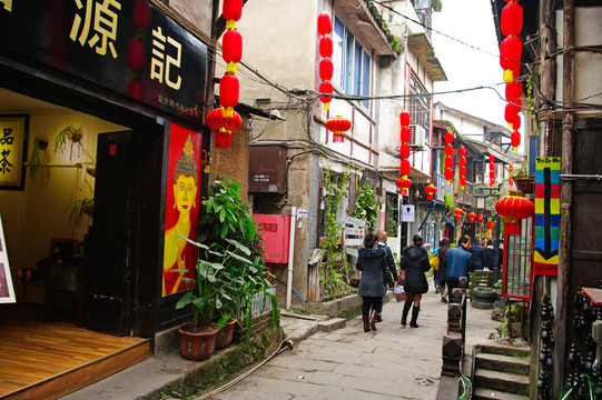 重慶磁器口古鎮(zhèn)