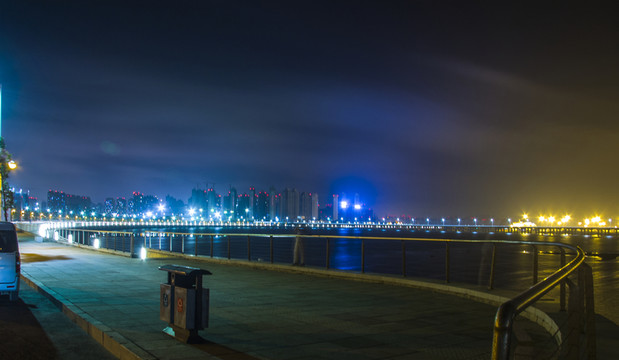 開發(fā)區(qū) 夜景 遼寧 大連 燈