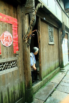 烏鎮(zhèn) 東柵 老人