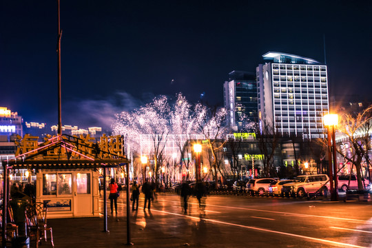 夜晚